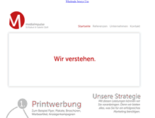 Tablet Screenshot of mediaimpulse.co